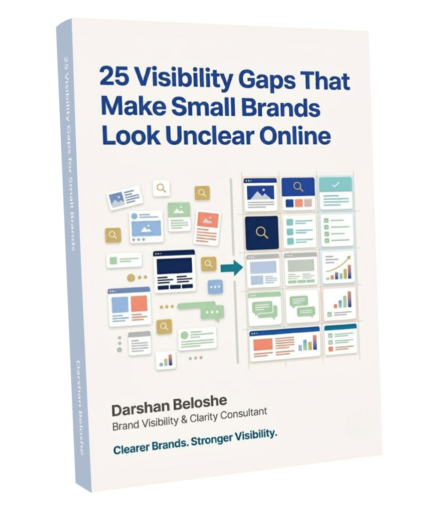 25 Visibility Gaps That Make Small Brands Look Unclear Online