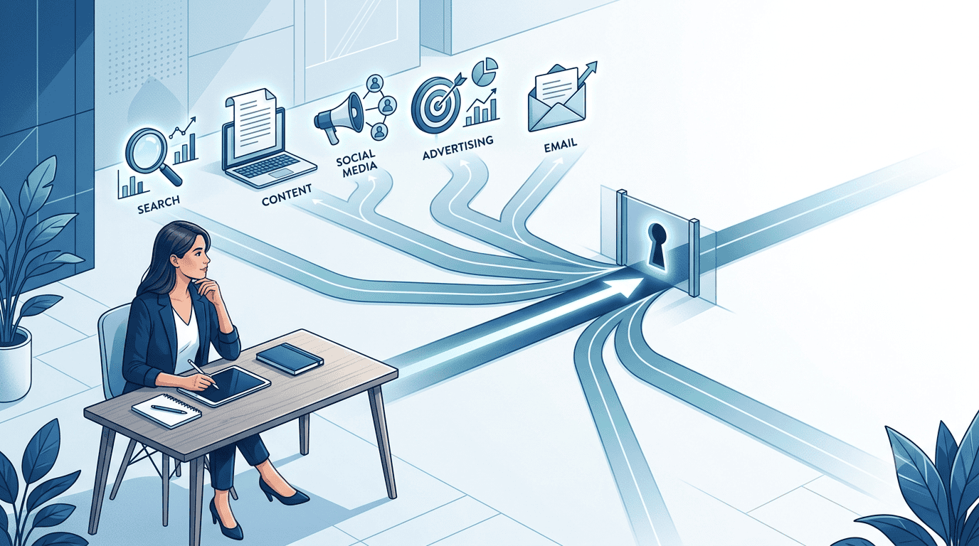 Choosing marketing priorities based on the main business constraint
